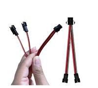 Connettore splitter 2 pin 3 4 5 6 JST SM 1 femmina a maschi cavo da 15 cm for striscia luminosa RGB WS2812 WS2815 SK6812(2PIN 1 TO 2,10PCS)