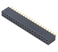 Connettore SSW-120-01-G-D: perno femmina PIN: 40 dritto THT 2x20 SAM
