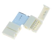 Connettore Striscia LED RGBW 5050 12mm 5-Pin Forma L