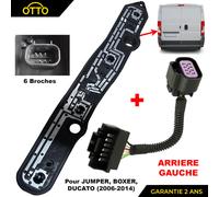 Connettore + Supporto Fari Posteriori Sinistro Per Boxer Jumper Ducato 3