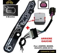 Connettore + Supporto Fari Posteriori Sinistro Per Boxer Jumper Ducato 3