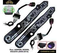 Connettore + Supporto Piastra Fari Posteriori Per Boxer Jumper Ducato 3