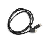 Connettore SYSTEM-S USB 3.1 Type C angolato di 90° a USB 3.1. Adattatore...