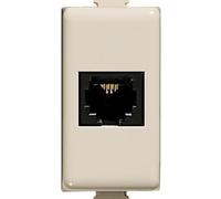 Connettore Telefonico Rj11A Morsetto Matix Magic ( Bticino Cod. A5982 )