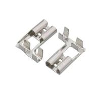 Connettore Terminale A Crimpare In Ottone Da 4,8 Mm/6,3 Mm Spina Angolata A