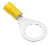 Connettore Terminale A Raccordo Isolato Giallo 13Mm (Confezione Da 100)
