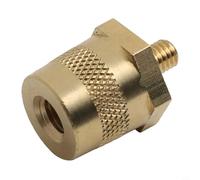 Connettore terminale batteria in ottone M6 maschio e M8 femmina adattatore per auto, marina, camion, sostituzione polo positivo e negativo (M6)