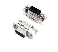 Connettore terminale DB9 maschio-femmina CAN Bus con resistenza integrata da 120 Ohm, porta seriale, resistenza di adattamento 485, adattatore for connettore DB9(Male to Female)