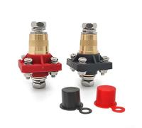 Connettore terminale in ottone per accumulo di energia da 12 48 V, con filettatura interna e protezione impermeabile, ideale per applicazioni automobilistiche di nuova energia (coppia)