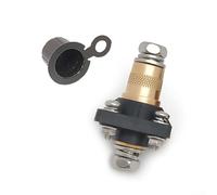 Connettore terminale in ottone per accumulo di energia da 12 48 V, con filettatura interna e protezione impermeabile, ideale per applicazioni automobilistiche di nuova energia (negativo)