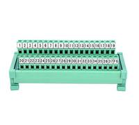 Connettore Terminale Passante, Modulo PLC con Collegamento 37 Poli, Montaggio Su Binario DIN 35mm - Rivestimento Durevole, Facile Installazione, Uso Industriale