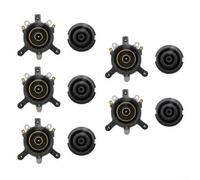 Connettore termostato con base per bollitore elettrico, accoppiatore di ricambio superiore e inferiore per elemento riscaldante a riscaldamento rapido, confezione da 5 (1)