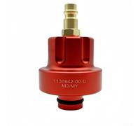 Connettore Test Perdite Liquido Model 3 Y Rosso | Alluminio 6061, rosso, compatibilità Model 3/Y, installazione rapida, design compatto