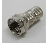 CONNETTORE TIPO F PER CAVO ANTENNA 5 MM CON O-RING 100 PZ