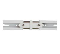 Connettore tipo I per binario Monofase Bianco serie "Solid"