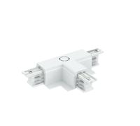 Connettore Tipo "T" DX2 per Binario Trifase da Incasso Bianco