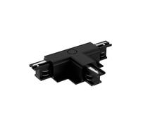 Connettore Tipo "T" DX2 per Binario Trifase da Incasso Nero