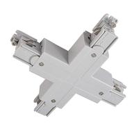 Connettore tipo X per binario track trifase giunto croce unione binari LED 230V [EEK: A+++]