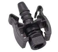 Connettore Tubi Acqua ABS Per Auto Per Espansione Dritto, Raccordo 2Pcs