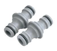 Connettore Tubo Draper Due Vie Pacco Da 2 Maschio A Maschio 1/2" 25910