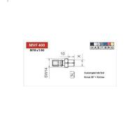 Connettore, tubo freno TRW MVF400E