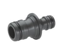 Connettore Tubo Gardena 2830-20 Maschio/Maschio Nero per Flusso Acqua Ottimale