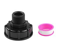 Connettore Tubo Imballaggio Plastica 1 PC 1/2\" 3/4\" 1\" 60 Mm Comod