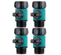 Connettore Tubo Valvola di Spegnimento PVC ABS Accessorio Plastica per rubi