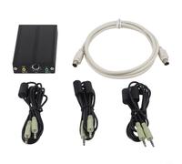 Connettore U5 Link per Xiegu G90S, FT8 HRD N1MM CW, cavo di interfaccia USB per scheda audio Linux Raspberry Pi, nero