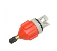 Connettore ugello aria per SUP, 3,4 x 7,8 cm, adattatore per pompa per barca gonfiabile, tavola da stand up paddle, kayak, tender (arancione)