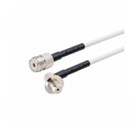Connettore UHF maschio PL259 a femmina UHF SO239 Cavo RG58 Coassiale Estensione antenna a treccia(UHF F to UHF F90,3Meter)