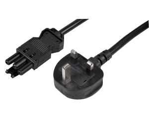 Connettore UK Plug A GST18 Nero 2M - Senza Marca