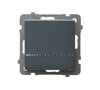 Connettore unipolare retroilluminato SONATE LP-1RS/m/73