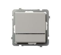 Connettore unipolare retroilluminato SONATE LP-1RS/m/82