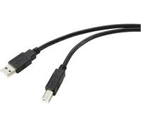 Connettore USB 2.0 USB 2.0 USB SUSB, connettore USB-B 20,00 M BRAID NERO RF-5720372 (RF-5720372) NEW