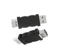 Connettore USB A 1394 6P Convertitore USB Maschio A 1394 da USB A Firewire Multifunzione Portatile Conveniente 6 Pin