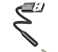 Connettore USB a 3,5 mm cuffie jack adattatore auto DAC audio AUX cavo android telefono cellulare PC jack cuffie per cuffie iPad auricolare microfono cavo per Apple iPhone adattatore jack audio auto
