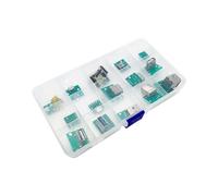Connettore USB A DIP con Scheda PCB, Micro-USB, USB 2.0, Tipo C, USB B, USB 3.0, Set di Adattatori Presa per 16 Modelli
