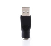 Connettore USB A PS/2, 2 Adattatori USB 2.0 A Maschio A PS/2 Femmina per PC, Computer, Tastiera, Mouse, Piccolo e Facile da Usare, Confezione da 2 Pezzi, per Mouse e Tastiera