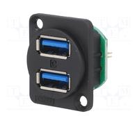 Connettore: USB A USB 3.0 presa lista con pioli doppie