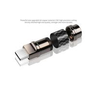 Connettore USB C con Chip ALC5686 Connettore di Tipo C DIY Spina per Cuffie Guscio Elettronica Jack per Auricolari 5 Pezzi Argento