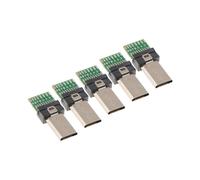 Connettore USB da 5 Pezzi per S2/S3 MULTI Camera Dati 15 Pin Connettore PCB USB Piatto Adattatore Micro-USB