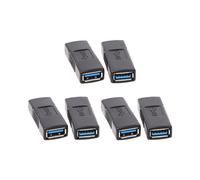 Connettore USB Tipo 6Pcs per Adattatore Accoppiatore Tipo Femmina Da 2 A Femmina
