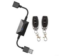 Connettore USB Wireless RF Remote Switch DC 3 6V 24V, frequenza 433MHz, supporta fino a 20 telecomando, compatibile con illuminazione a LED e vari elettrodomestici (B)