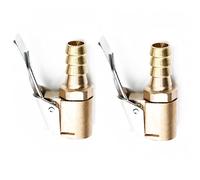 Connettore Valvola Pneumatica,6mm/8mm Air Chuck Pneumatico per Auto Adattatore a sgancio rapido in Ottone Clip-on, per Gonfiatori Pompa d'Aria Compressore Macchina (Pagoda 8mm 2pcs)