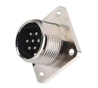 Connettore valvola proporzionale 7 poli metallo IP67 per Rexroth | Adatto per Rexroth, Moog, per Parker e per ATOS; connettore a vite a 7 poli, alloggiamento in alluminio/nylon