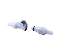 Connettore Veloce Blocco Doppio Bianco Montion Pro Ø8mm per Moto