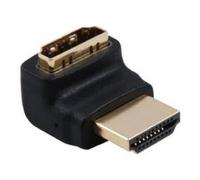 Connettore video Hdmi M F 90 Verso il Basso Black IADAP HDMI L