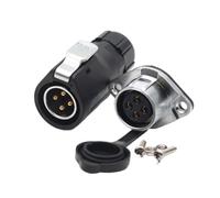 Connettore XHP20 Spina maschio impermeabile a 4 pin IP67 Scatola elettrica trifase industriale Corrente nominale 30 A Presa femmina flangiata