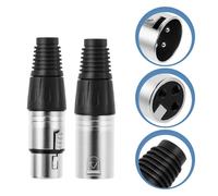 Connettore Xlr Maschio Spina Della Linea Microfono Connettori Femmine